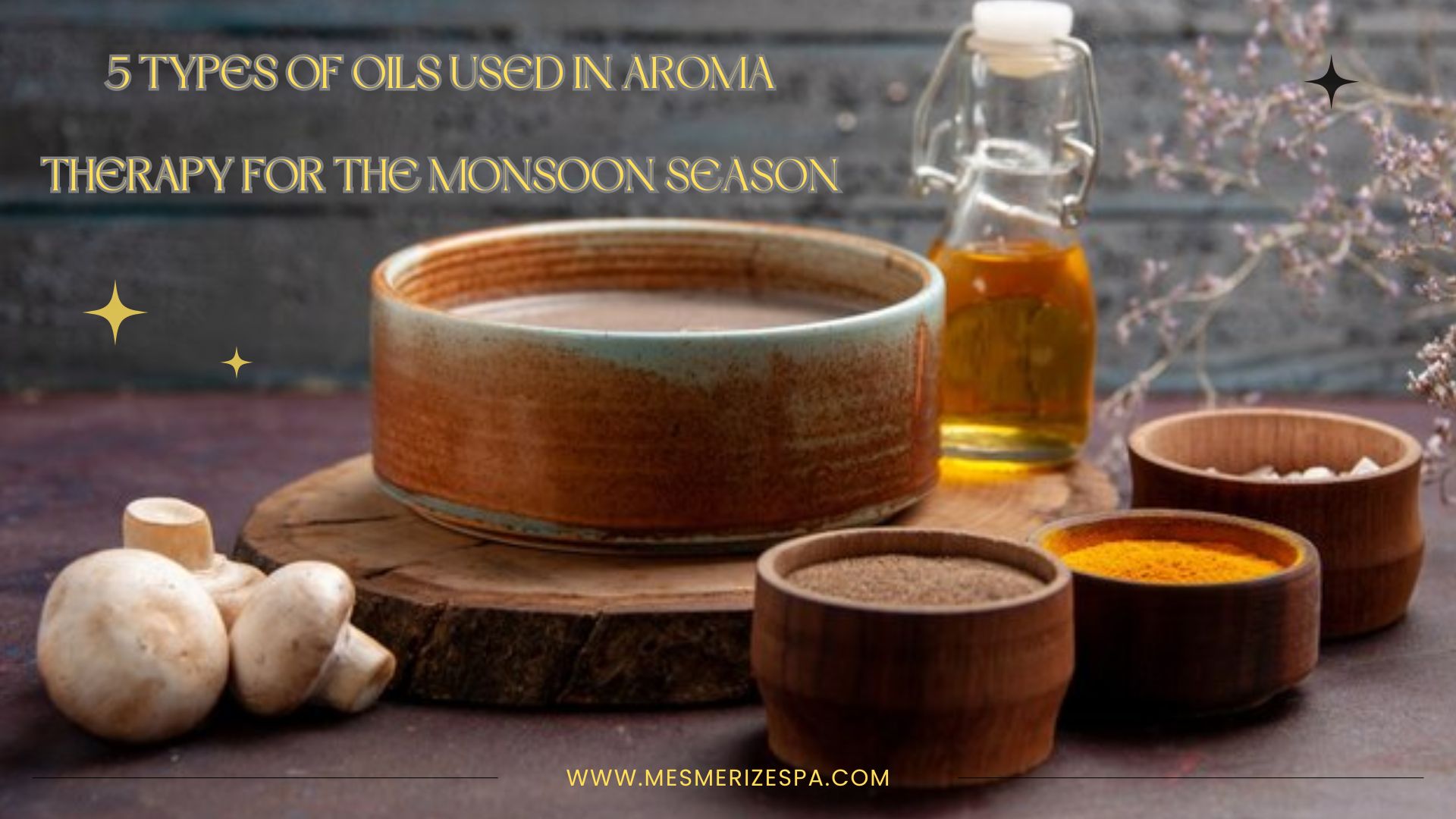 Read more about the article 5 Types of Oils Used in Aroma Therapy for the Monsoon Season