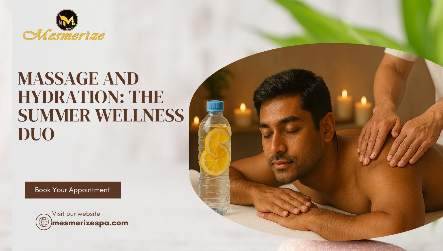 Read more about the article Massage and Hydration: The Summer Wellness Duo