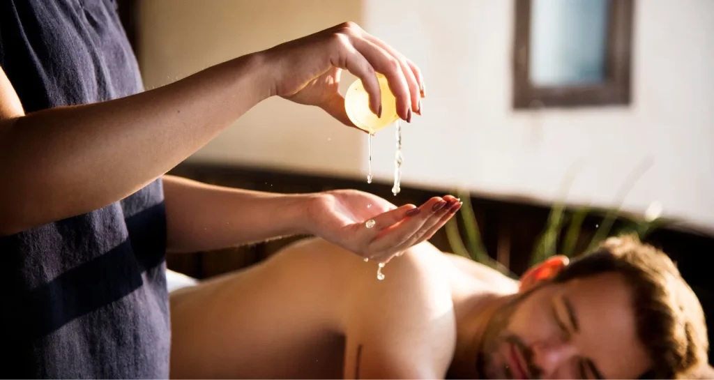 organic hot oil massage in kolkata